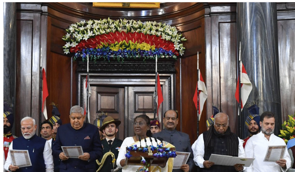 राष्ट्रपति नें कहा मुझे खुशी हुई