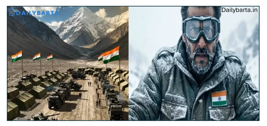 सलमान खान riding over snow