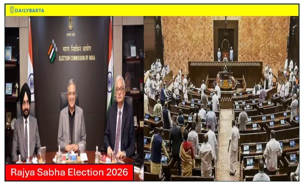 Rajya Sabha Election 2026 - 10 राज्यों की 37 सीटों के लिए चुनाव कार्यक्रम घोषित 16 मार्च को कराया जाएगा मतदान