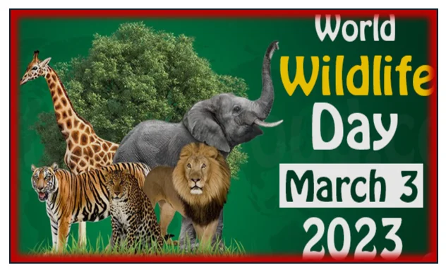 World Wildlife Day-  प्रतिवर्ष 3 मार्च को मनाया जाता है विश्व वन्यजीव दिवस