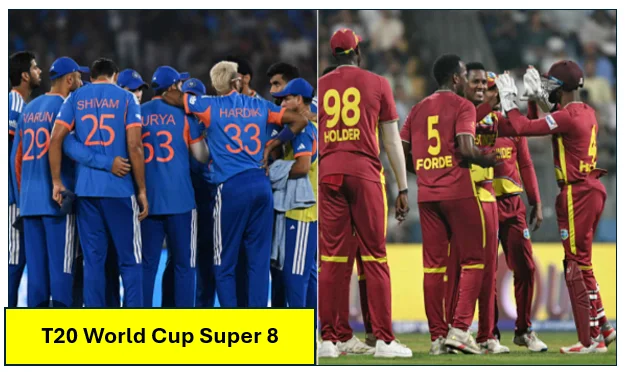 T20 World Cup Super 8 एक और रोमांचक मुकाबले में भारत Vs वेस्टइंडीज जानिए समीकरण 