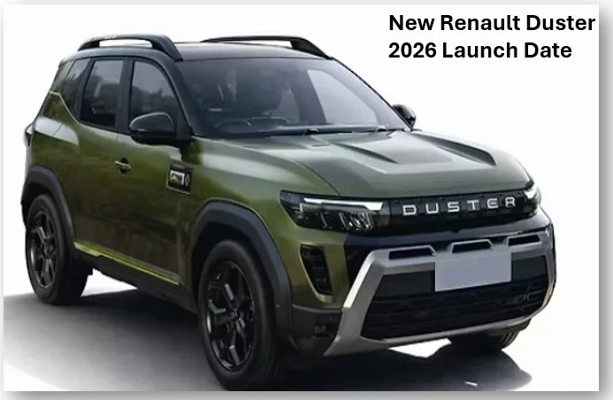 New Renault Duster 2026 Launch Date- नए अवतार में रेनॉल्ट डस्टर 17 मार्च 2026 को भारतीय बाज़ार में होगी लॉन्च 
