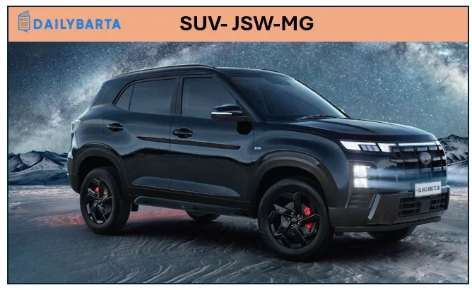 क्रेटा और सिएरा को चुनौती देने की बड़ी तैयारी आ रही नई SUV- JSW-MG मिडसाइज सेगमेंट में अब बढ़ेगी टक्कर