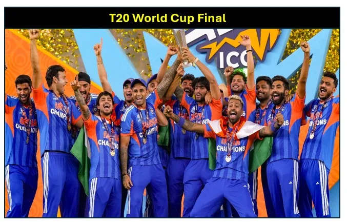 T20 World Cup Final में भारत ने न्यूजीलैंड के खिलाफ 255/5 का रिकॉर्ड स्कोर बनाकर रच दिया इतिहास 