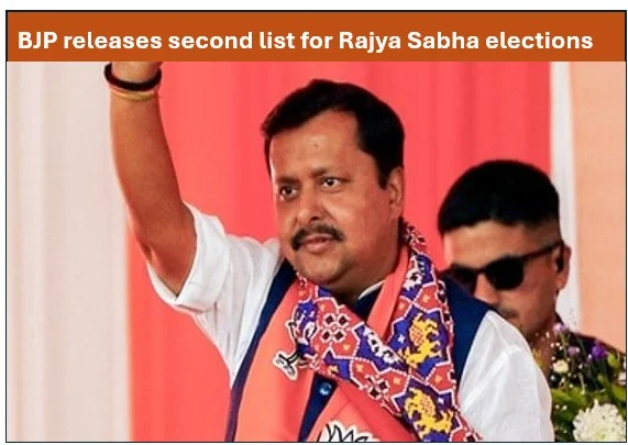BJP releases second list for Rajya Sabha elections
