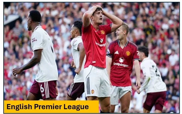 English Premier League -  अंतिम मिनट का वार न्यूकासल में मैनचेस्टर यूनाइटेड को  2-1 चौंकाया