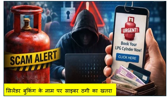 सिलेंडर बुकिंग के नाम पर साइबर ठगी का खतरा LPG संकट के बीच दिल्ली पुलिस का अलर्ट