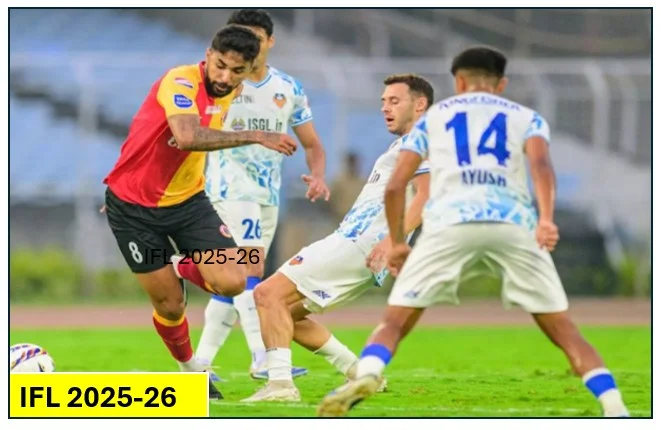 IFL 2025-26- घरेलू मैदान में आइजोल एफसी  जीत राजस्थान यूनाइटेड को 3-1 से हराया