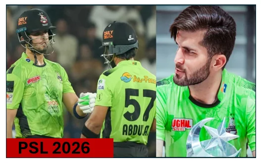 PSL 2026 - 'कराची का किंग' बना खुशदिल शाह ऐतिहासिक रन चेज में लाहौर कलंदर्स को उनके घर में चटाई धूल