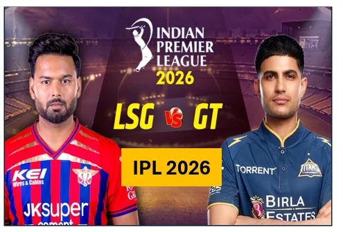 IPL 2026 के 19वें GT Vs LSG मुकाबले में गुजरात टाइटंस ने लखनऊ सुपर जायंट्स को 7 विकेट से हराया