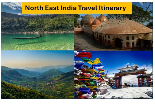 North East India Travel Itinerary - सात बहनों की गोद में -  कम बजट में नॉर्थ ईस्ट इंडिया का संपूर्ण 7 दिवसीय ट्रैवल गाइड