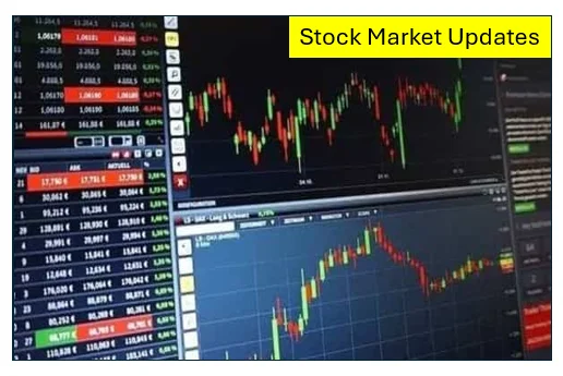 Stock Market Updates - मार्केट क्लोजिंग बेल  -  उतार-चढ़ाव के बीच लाल निशान पर थमा बाजार