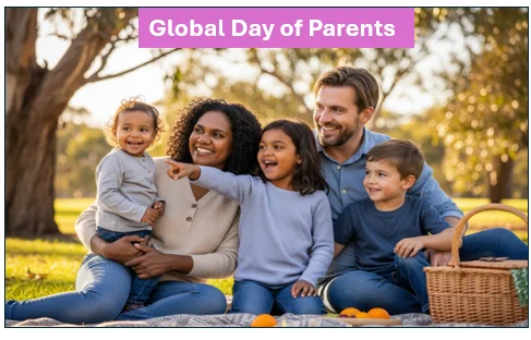 Global Day of Parents -  1 जून माता-पिता के सम्मान और कृतज्ञता का वैश्विक पर्व 