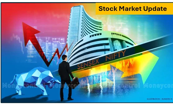 Stock Market Update- लगातार तीसरे दिन दलाल स्ट्रीट पर रौनक, सेंसेक्स 76,500 और निफ्टी 23,930 के पार