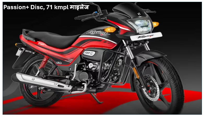 Hero MotoCorp ने लॉन्च की नई Passion+ Disc, 71 kmpl माइलेज और स्मार्ट फीचर्स के साथ जानें कीमत