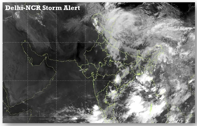 Daily Barta 22 Delhi-NCR Storm Alert- Pakistan में बने Weather System से बदला मौसम