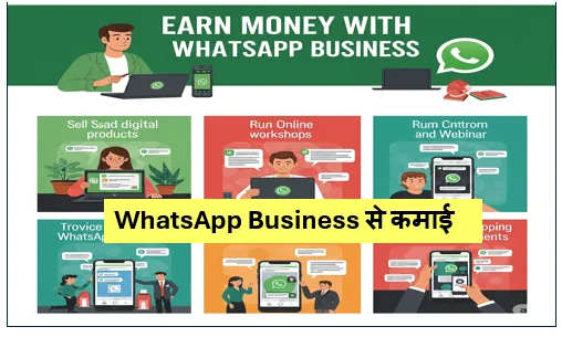 Daily Barta 40 WhatsApp Business से कमाई - घर बैठे बिज़नेस बढ़ाने और पैसे कमाने के 5 आसान तरीके