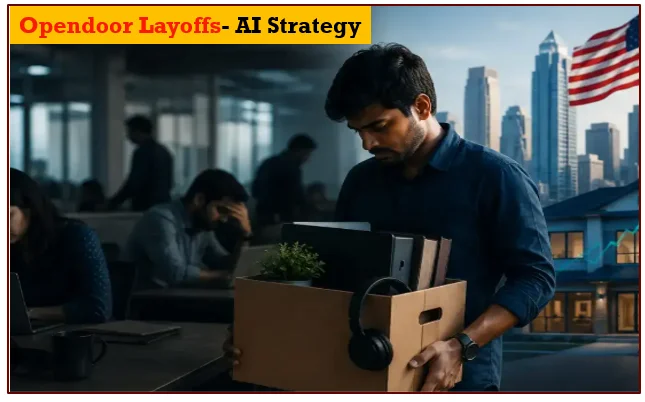 Opendoor Layoffs: AI Strategy के चलते भारत में बंद होगा Opendoor का ऑपरेशन 250 कर्मचारियों पर असर 2 llkoijh