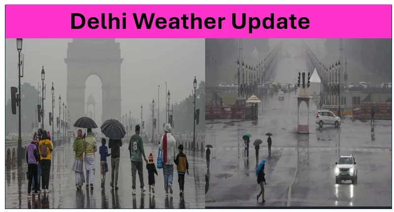 Delhi Weather Update: 5 से 9 जुलाई तक Delhi में Heavy Rain और Thunderstorm का Alert, Monsoon होगा ज्यादा Active
